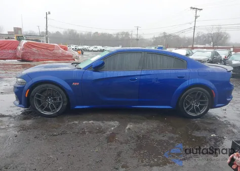 2021 Dodge Charger Scat Pack Widebody Rwd from USA, damaged, VIN 2C3CDXGJ1MH518763